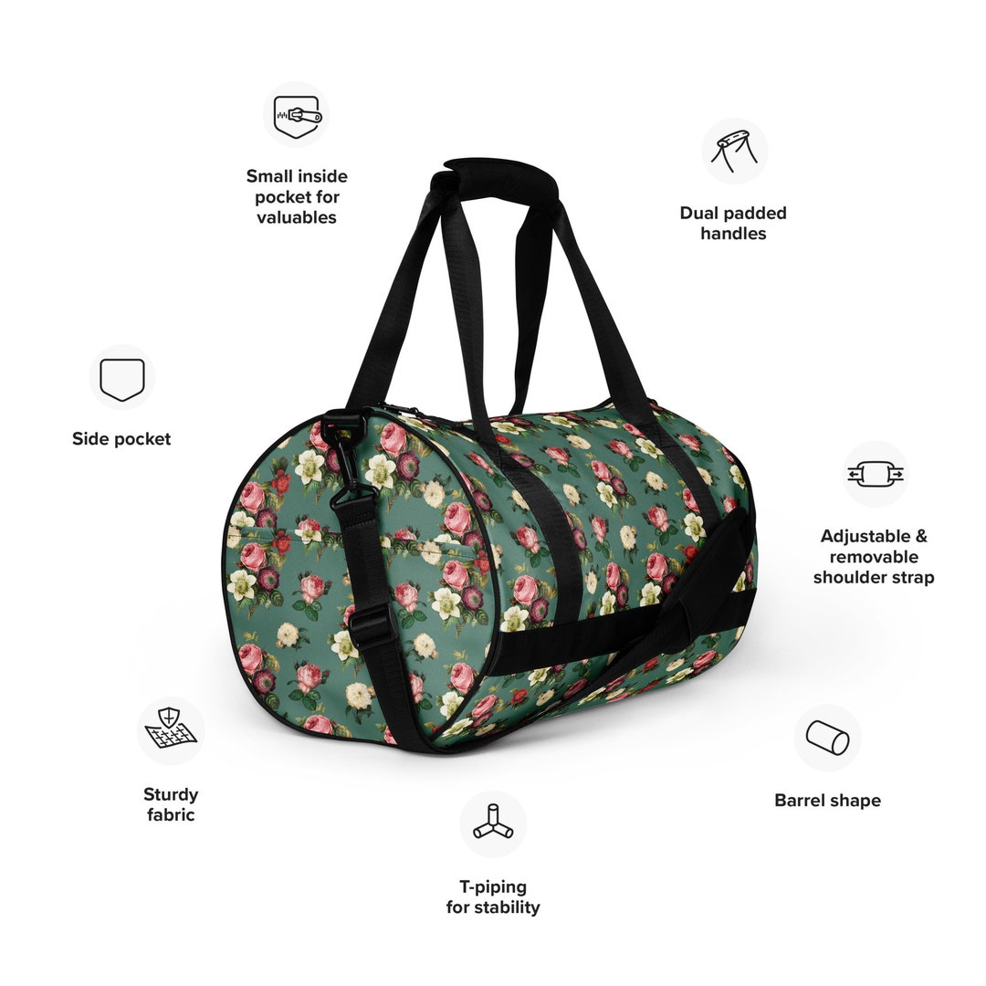 Vintage Stripes - Inspired By Harry Styles - Sustainably Made  gym bag