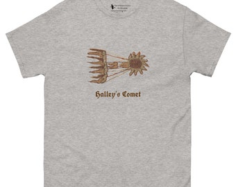 Men&#39;s classic tee - Halley’s Comet Bayeux Tapestry Embroidery Medieval Norman Conquest Hastings 1066