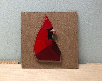 Pin cardenal / ENVÍO GRATIS