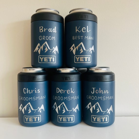 Personalized Yeti Colster, Yeti Beer, Engraved Yeti Tumbler, Beer Cooler,  Personalized Yeti, Yeti Koozie, Custom Yeti, Custom Groomsman Gift 