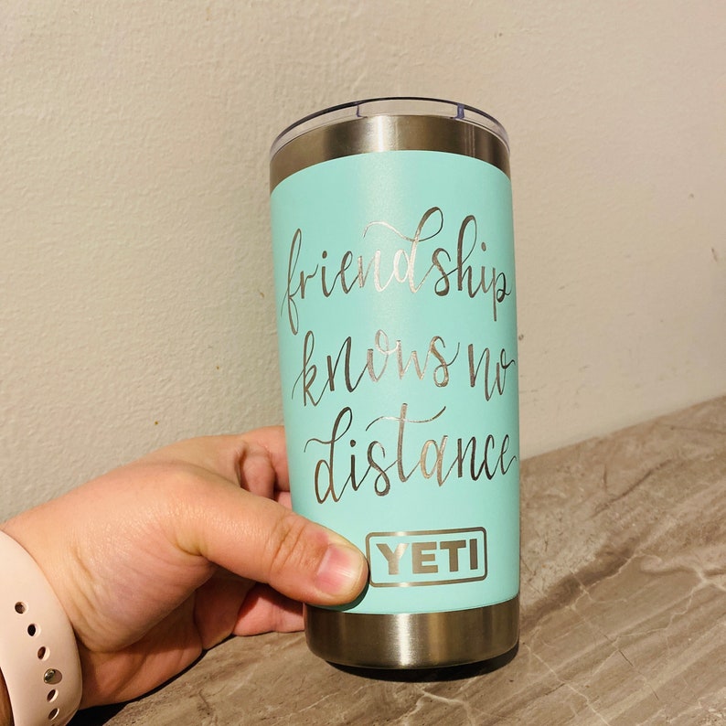 Custom YETI, Personalized YETI tumbler, engraved custom YETI Cup, wedding gift, groomsmen & bridesmaid gift, personalized coffee tumbler image 4