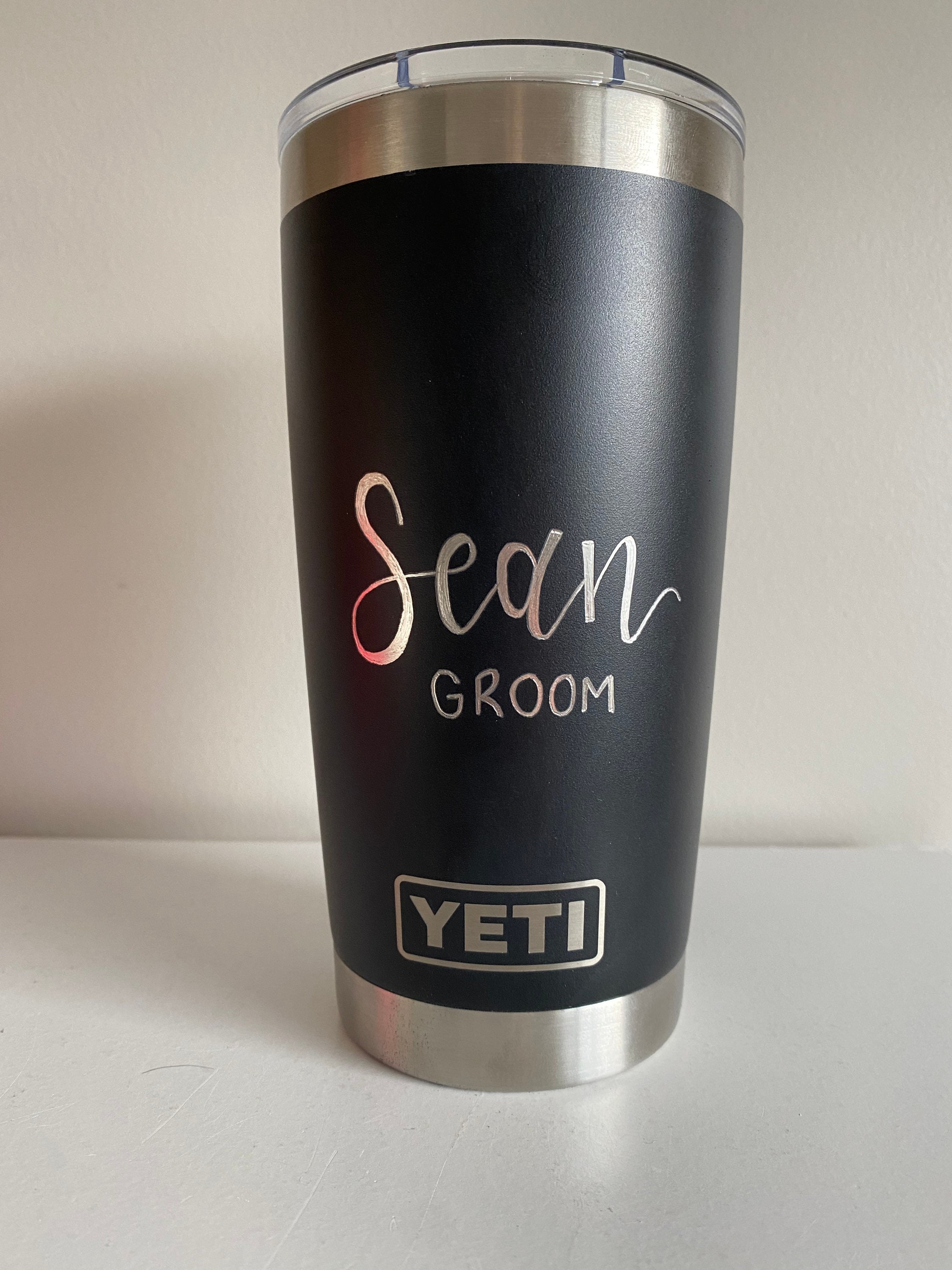 Groomsman Gift Idea / Custom Engraved Authentic Authentic YETI / Custom  Yeti Colster / Bridal Party Gifts / Custom Coozie / Best Man Gift — Simply