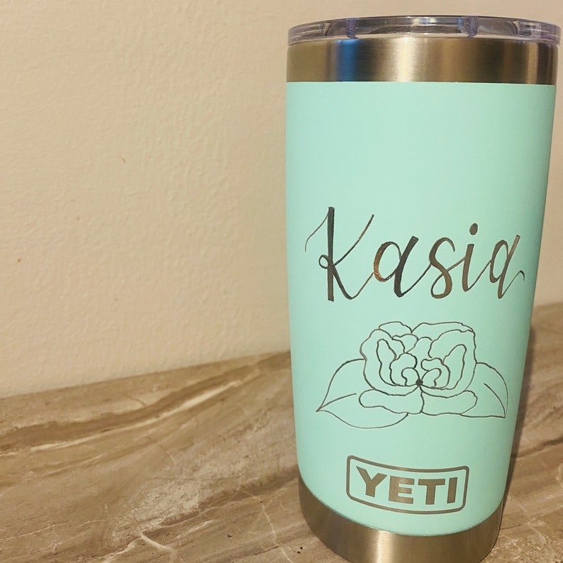 Custom YETI, Personalized YETI tumbler, engraved custom YETI Cup, wedding gift, groomsmen & bridesmaid gift, personalized coffee tumbler image 10