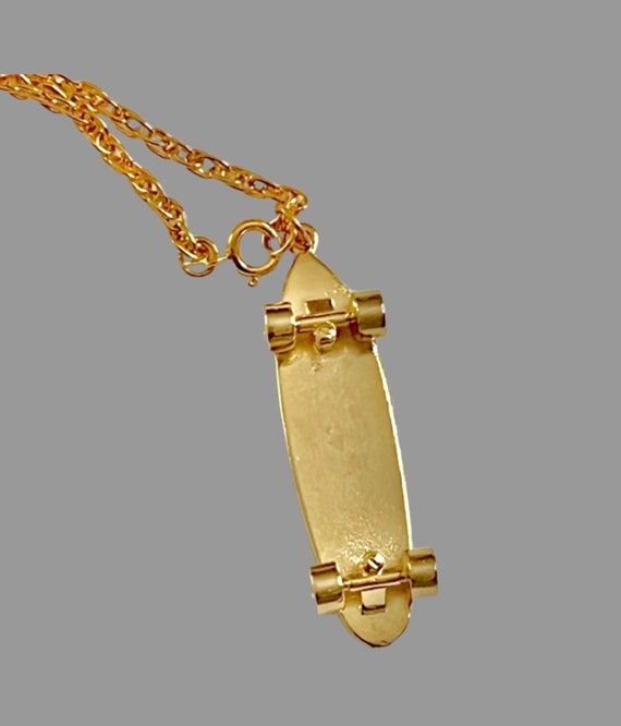 Vintage Skateboard Necklace - image 3