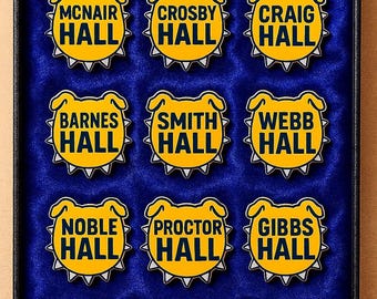 NCAT Aggie Bulldog Lapel Pin: North Carolina A&T Hall Collection