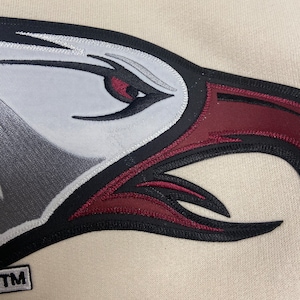 NCCU Eagles Patch Cream Crewneck