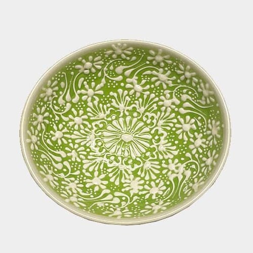 Turkish Ceramic Bowls with Pastel Shades, Ceramic Snack Bowls, Pottery Snack Bowls, Ceramic Bowls from Turkey, Dinnerware, Appetizer Bowls