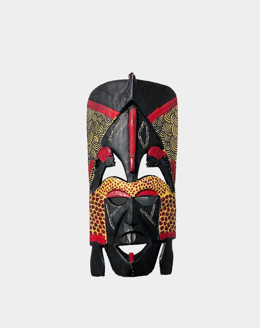 Kenya Maasai Mask, African Mask, Decorative Mask, Mask Wall Hanging
