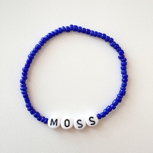 Personalized Beaded Bracelet, Colorful Name Bracelet, Colorful Beaded Bracelet, Custom Beaded Bracelet, Personalized Bracelet, Bright Beads