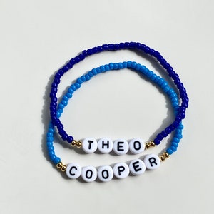 Personalized Beaded Bracelet, Colorful Name Bracelet, Colorful Beaded Bracelet, Custom Beaded Bracelet, Personalized bead Bracelet