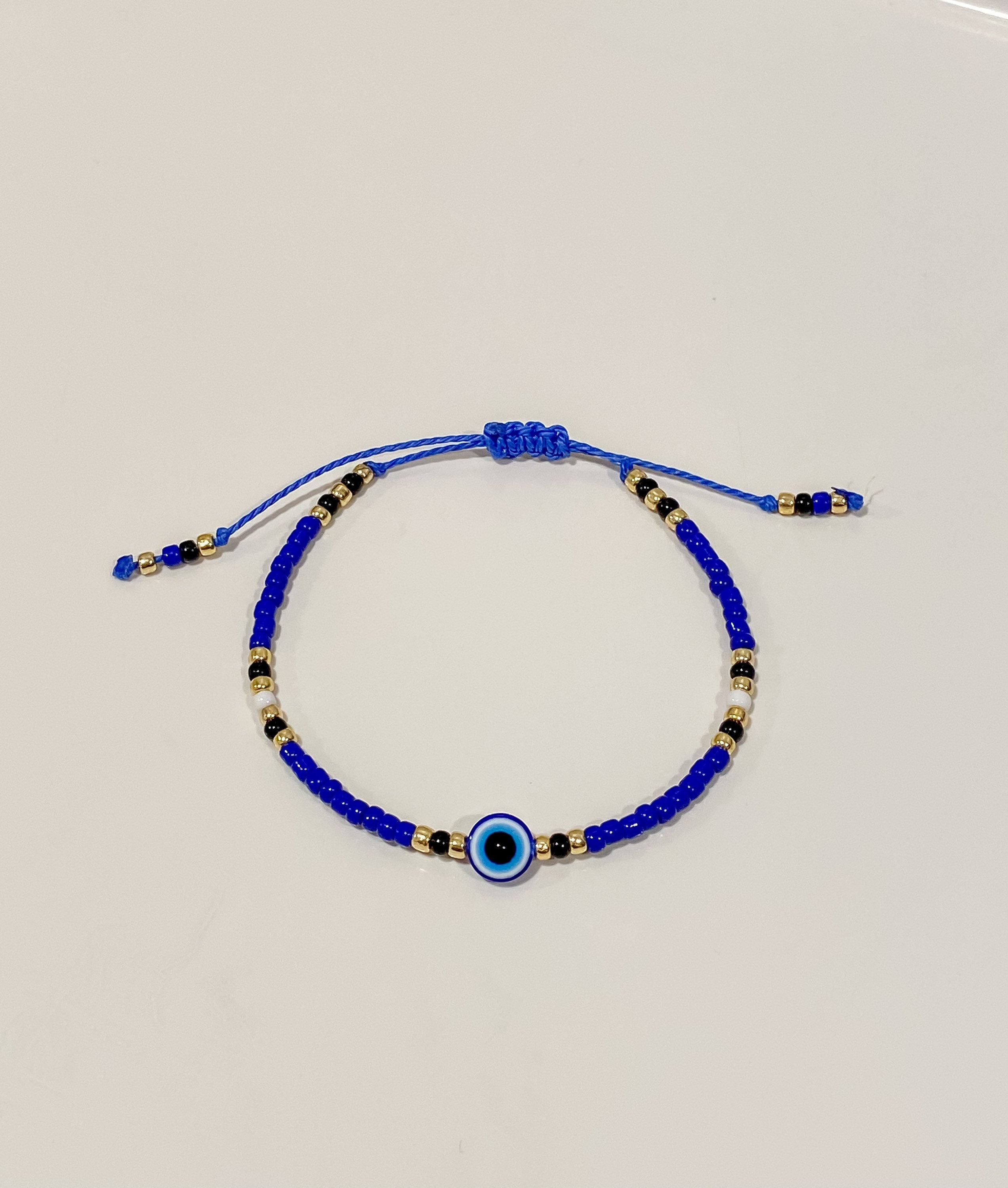 Evil Blue Eye Mexican Bracelet Charms With Polymer Clay Beads Handmade  Jewelry Gift For Women, 4mm B Bs, Drop Delivery DH65Q From Dh_garden, $1
