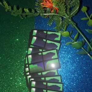 Window Night Scene Sticker