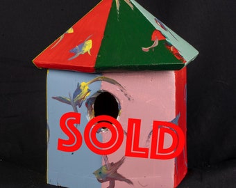 The 5th birdhouse made for The Ugly Birdhouse Company