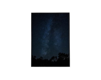 Milky Way Print - Astrophotography Photo - Dark Sky Photography