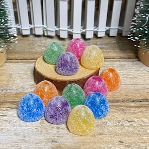 Fake Sugar Gumdrop Candies Christmas Fake Baking Supplies Fake