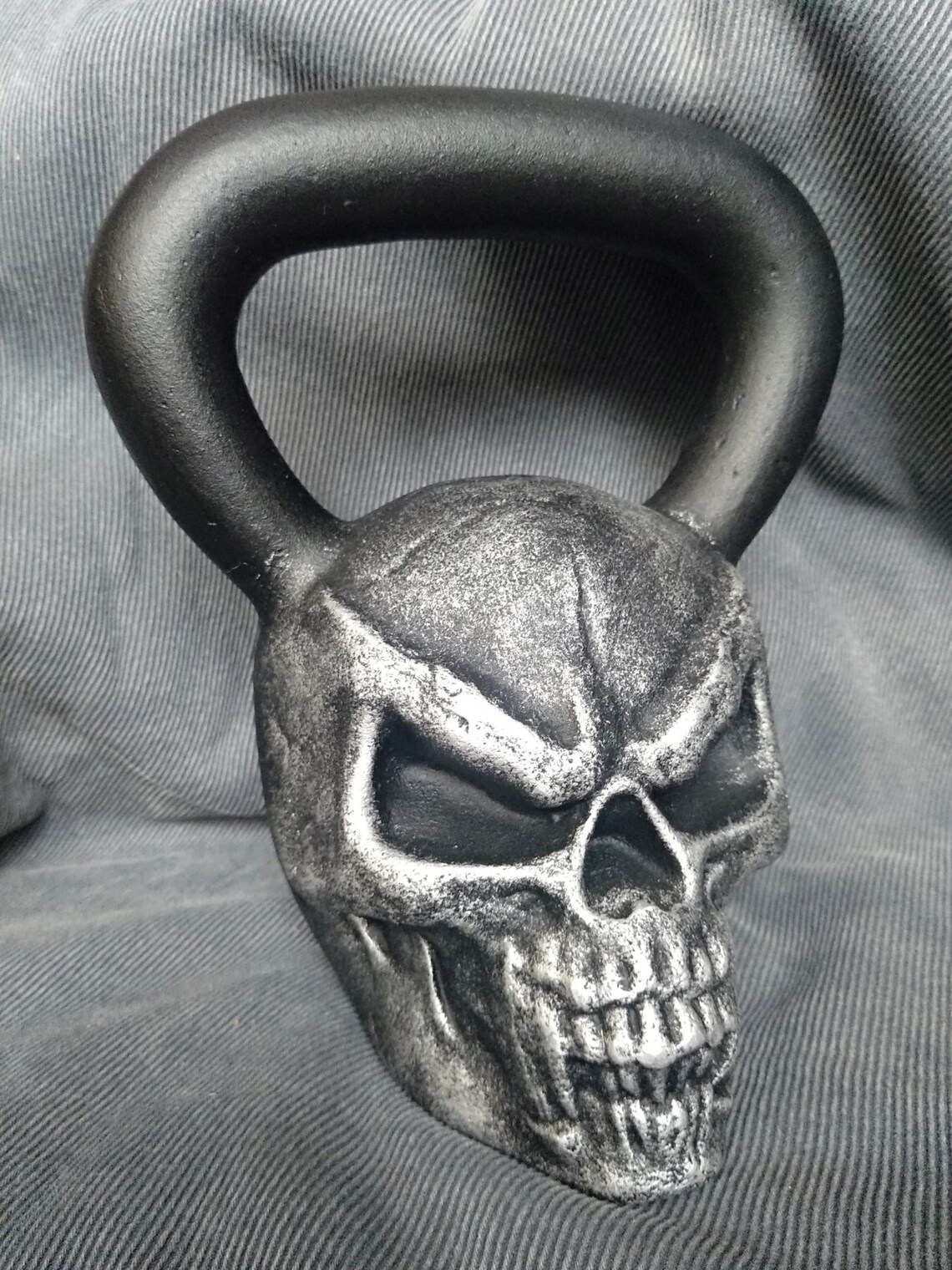 Kettlebell gifts Skull kettlebell Weight gifts Sports fan Etsy