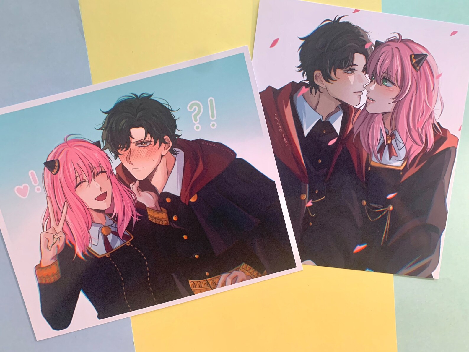 Spy x Family Anya et Damian fanart anime dessin damianya - Etsy Canada