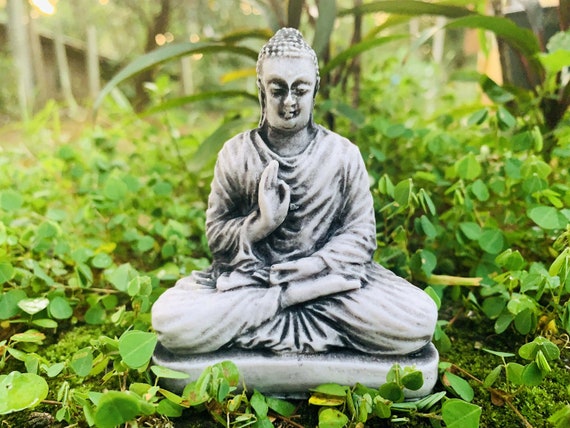 Tableau de jardin Bouddha - Statue de Bouddha - Or - Religion