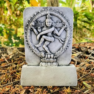 The lord of the Dance Natraj Statue Stone Idol Lord Shiva Cosmic Dancing Natraj Nataraja Statue Dancing Shiva Statue Nataraj Altar Statue