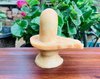 Narmada Stone Shiva Lingam Murti, Escultura Hindú Pooja