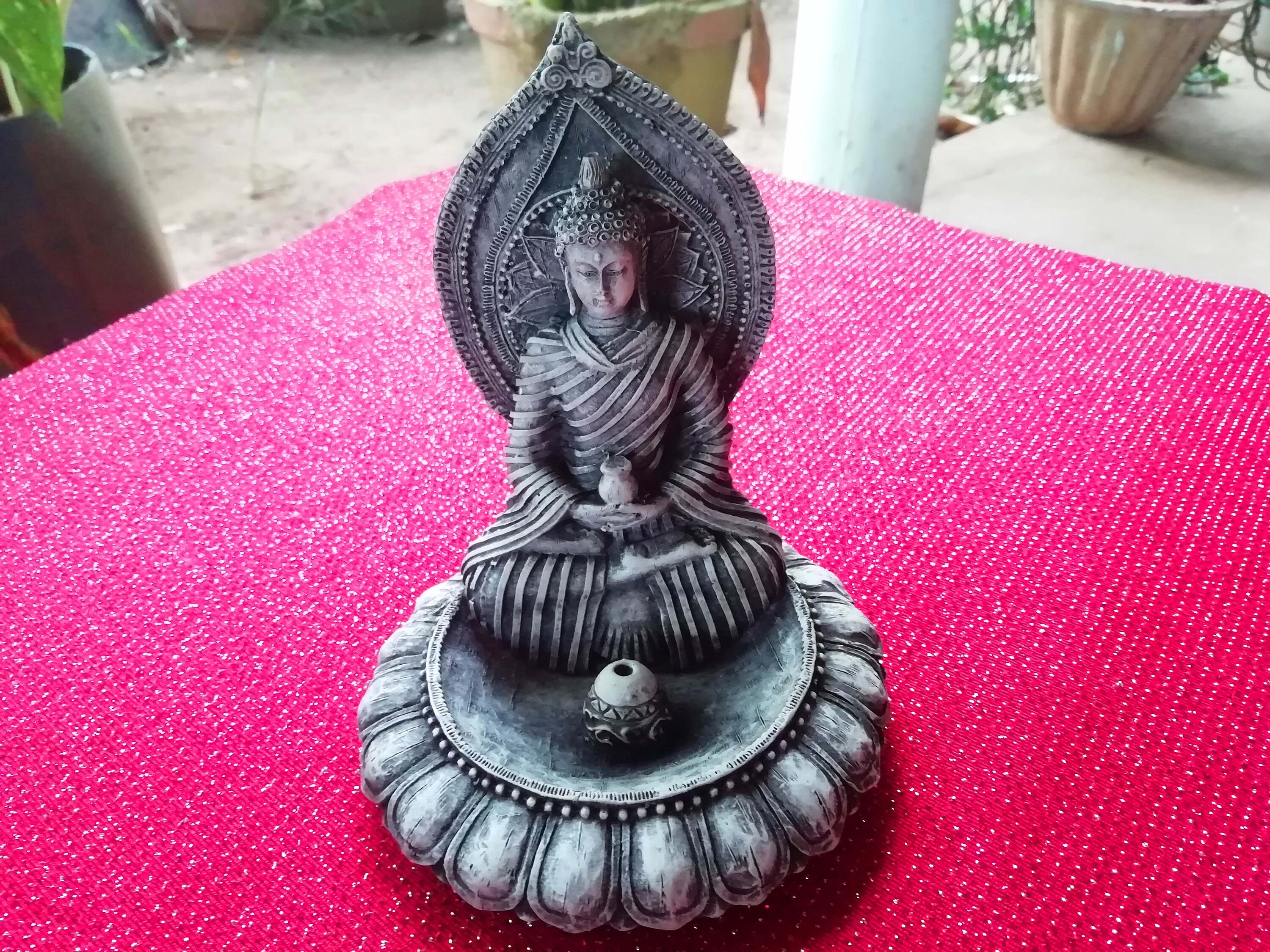 Lord Buddha Statue Curve For Blessing The Lord Buddha Statue Etsy