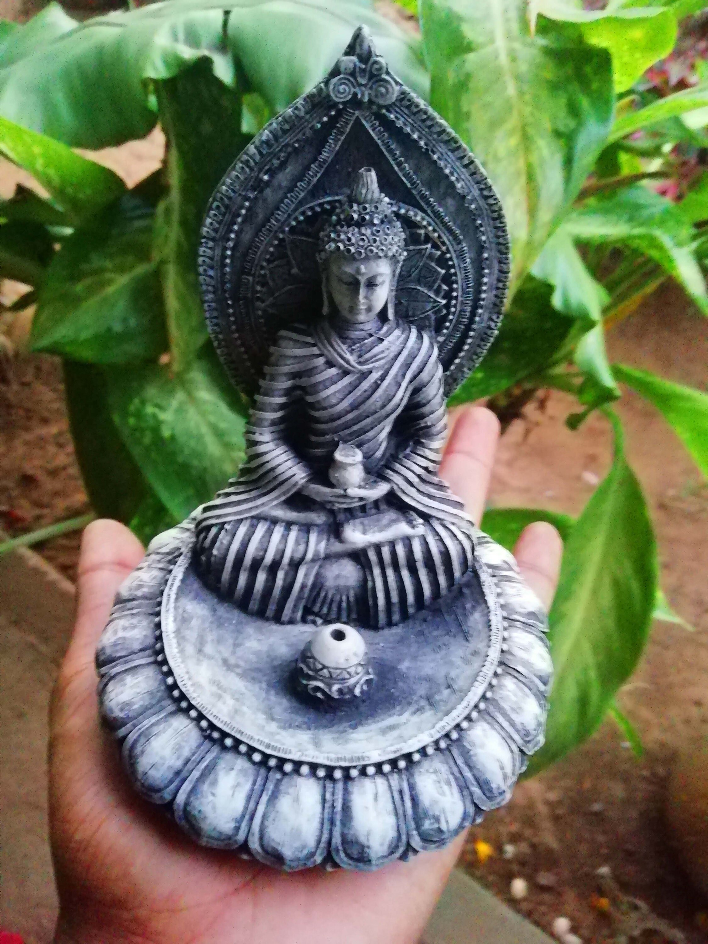 Lord Buddha Statue Curve For Blessing The Lord Buddha Statue Etsy