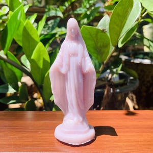 Virgin Mary Mini Sculpture,Mother Of Jesus,Our Lady of Grace,Madonna Holy Our Lady Statue,Catholic Religious Statue,marya statue for car