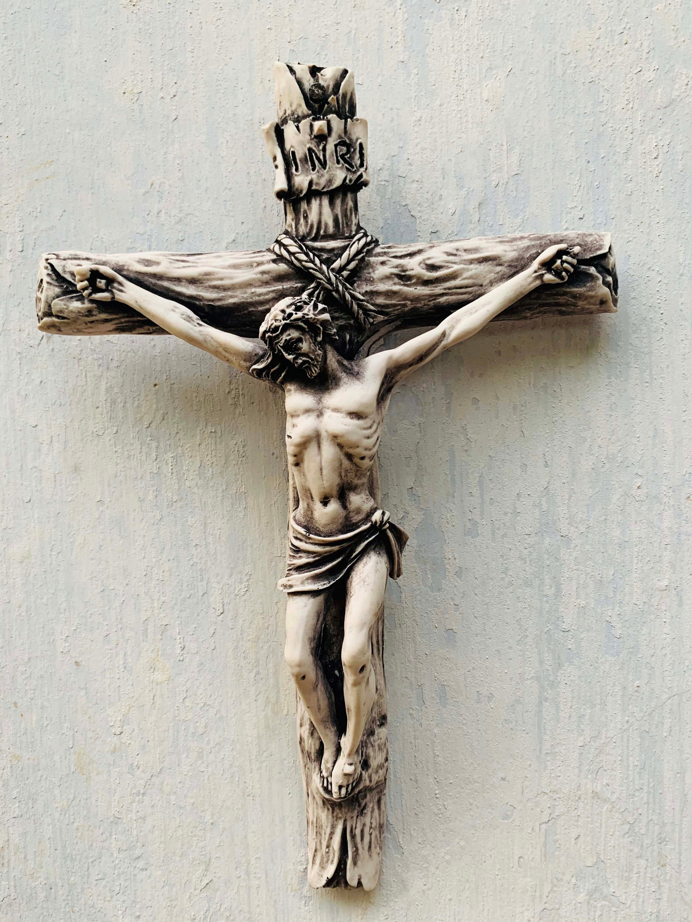 Jesus Statue Jesus Cross Statue for Home Lord Jesus Statue