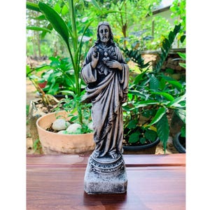 Large JESUS Statue Jesus statue for home Lord Jesus Statue Jesus Christ Statue Jesus Idol Christian Lord God Christmas gift for family gift