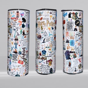 Wizard Collage Inspired 20oz Insulated Tumbler