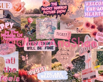 Collage Wallpaper Etsy