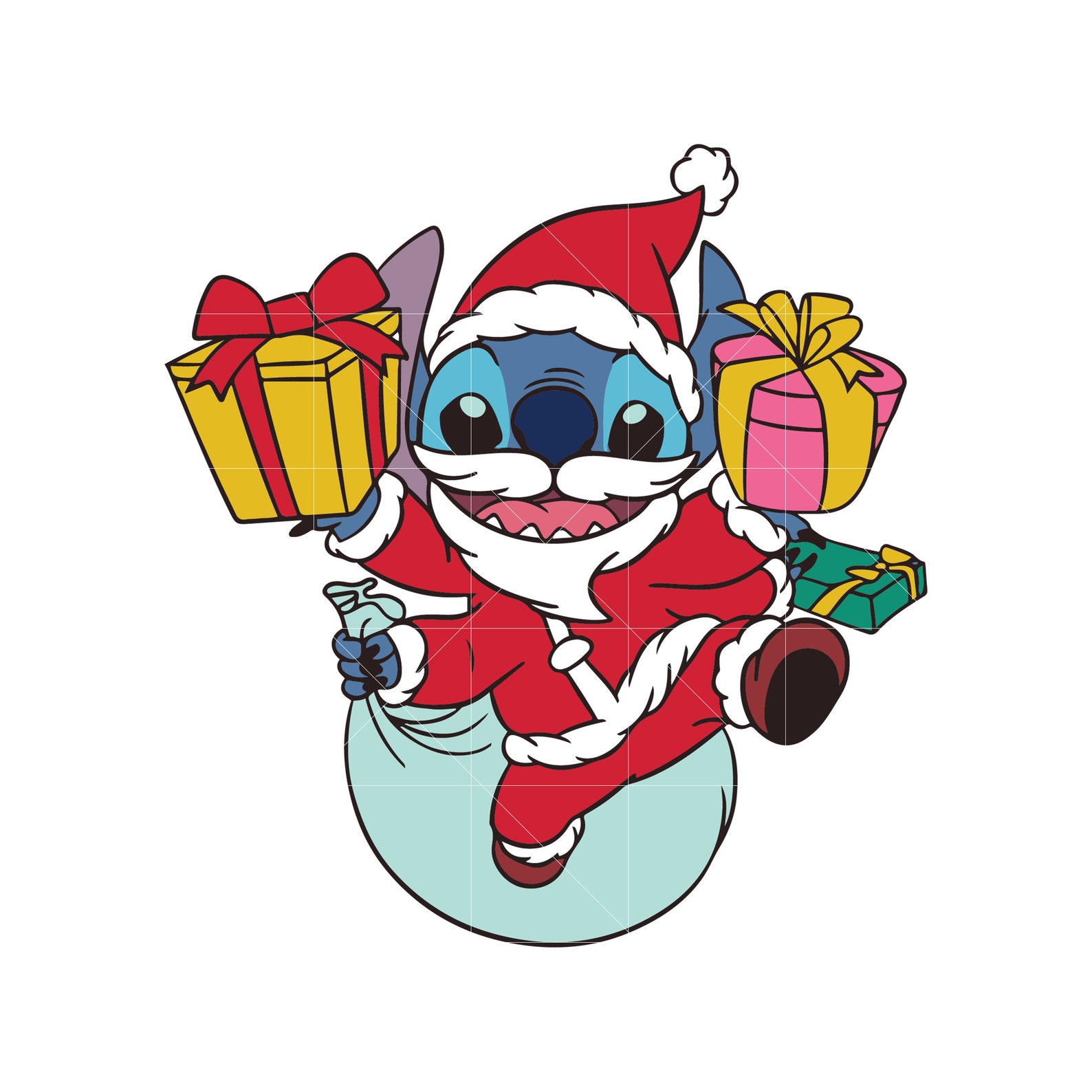 Stitch christmas svg Christmas Grinch Grinch svg Christmas Etsy