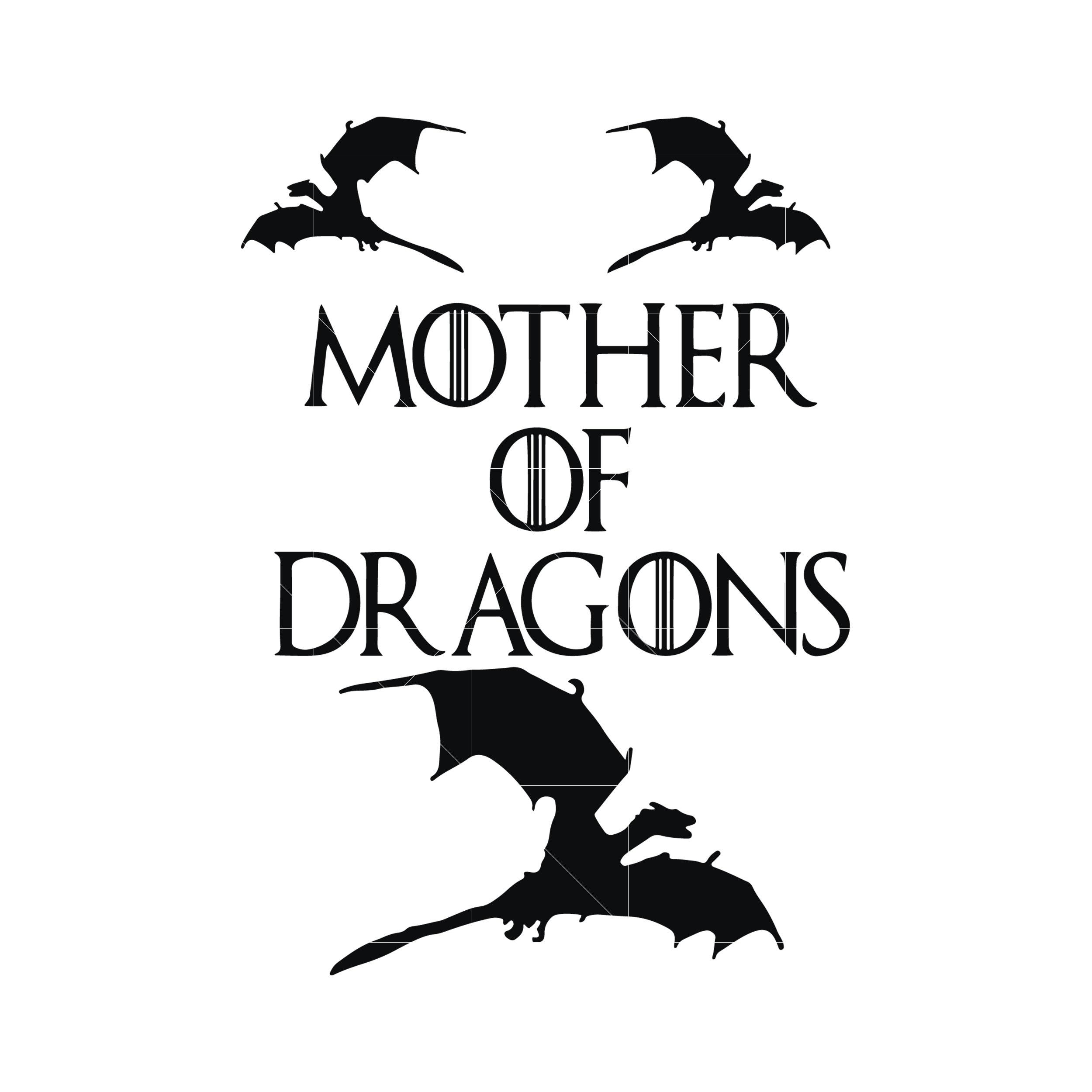 Mother Of Dragon Dragons Svg Nba Svg Png Dxf Eps Digital Etsy