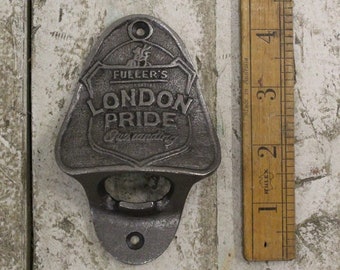 LONDON PRIDE Bottle Opener  Cast Iron Wall Mounted