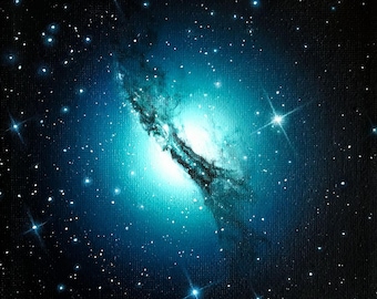 Printed Artwork: Centaurus A Galaxy | Space Art Wall Decoration