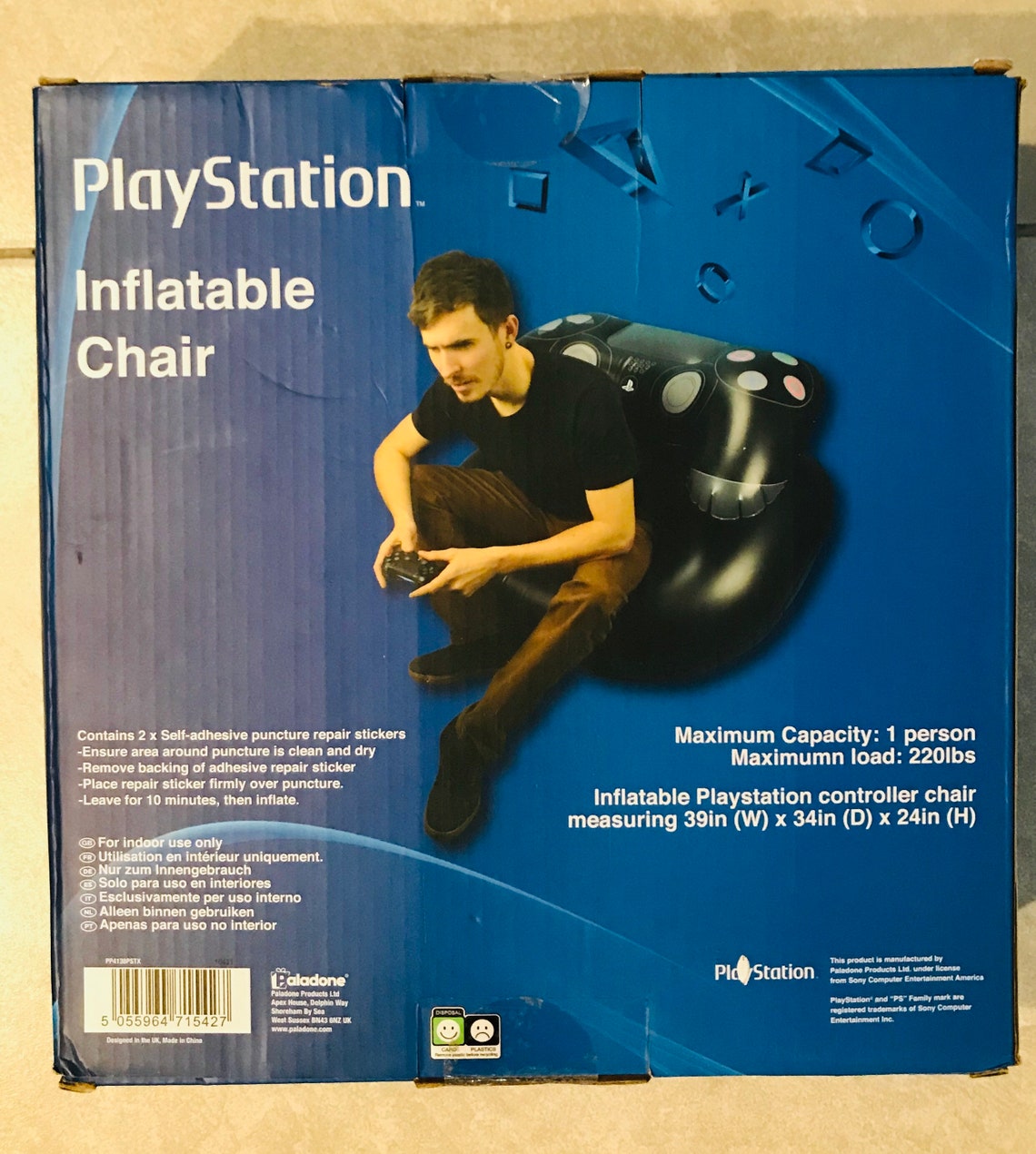 PlayStation Inflatable Chair Etsy