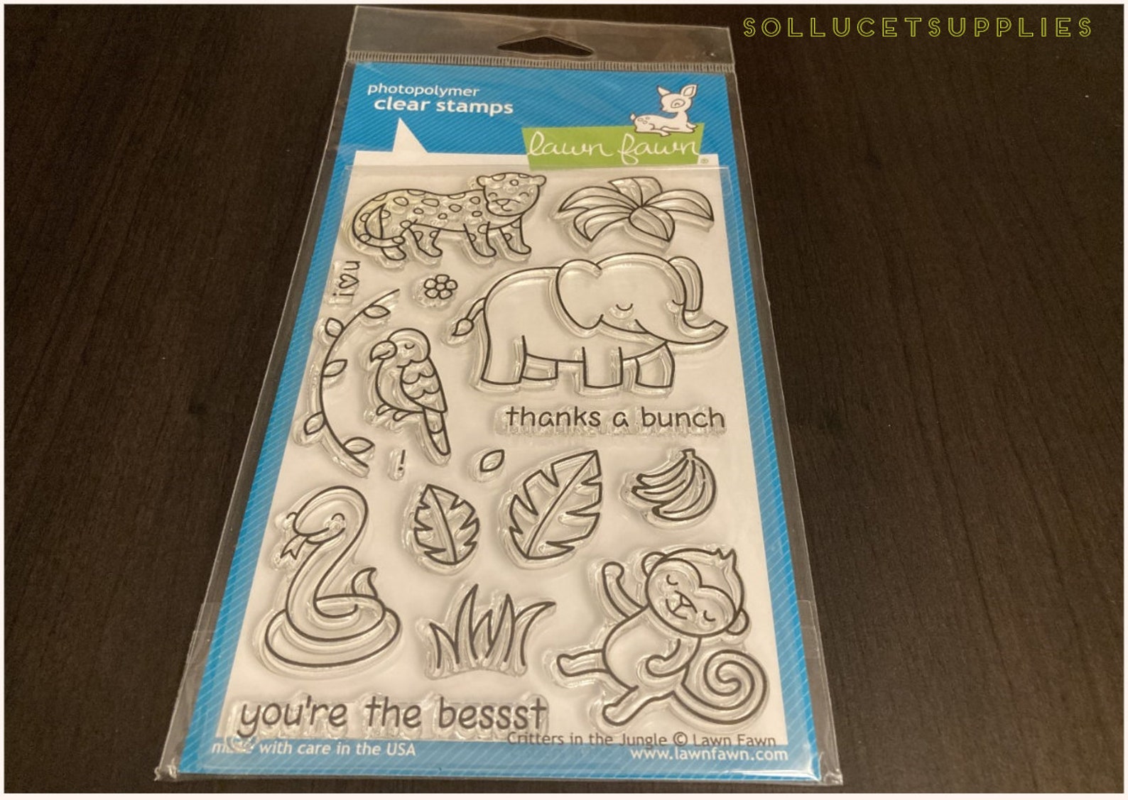 Rasen Fawn Critters im Dschungel Briefmarken | Etsy