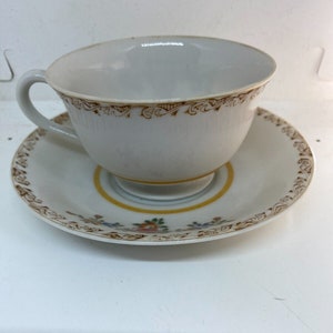 Occupied Japan Fine China Nasco Cup and Saucer Set Excellent Condition