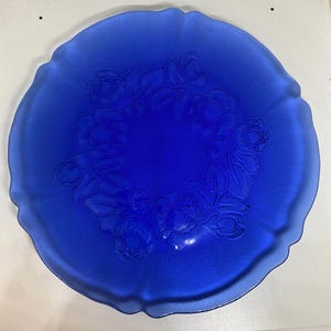 Arcoroc blue glass - Etsy 日本