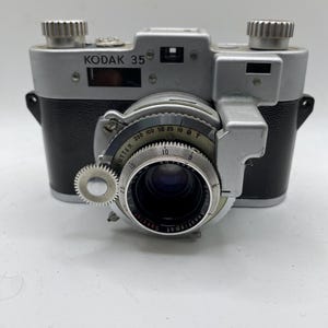 Kodak 35 avståndsmätare 35 mm f/3,5 50 mm Anastigmat-objektiv Vintagekamera från 1940-talet