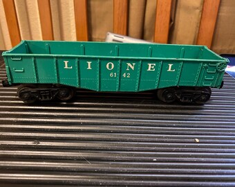 L2 Lionel PC 9033 Green Plastic Gondola No Box