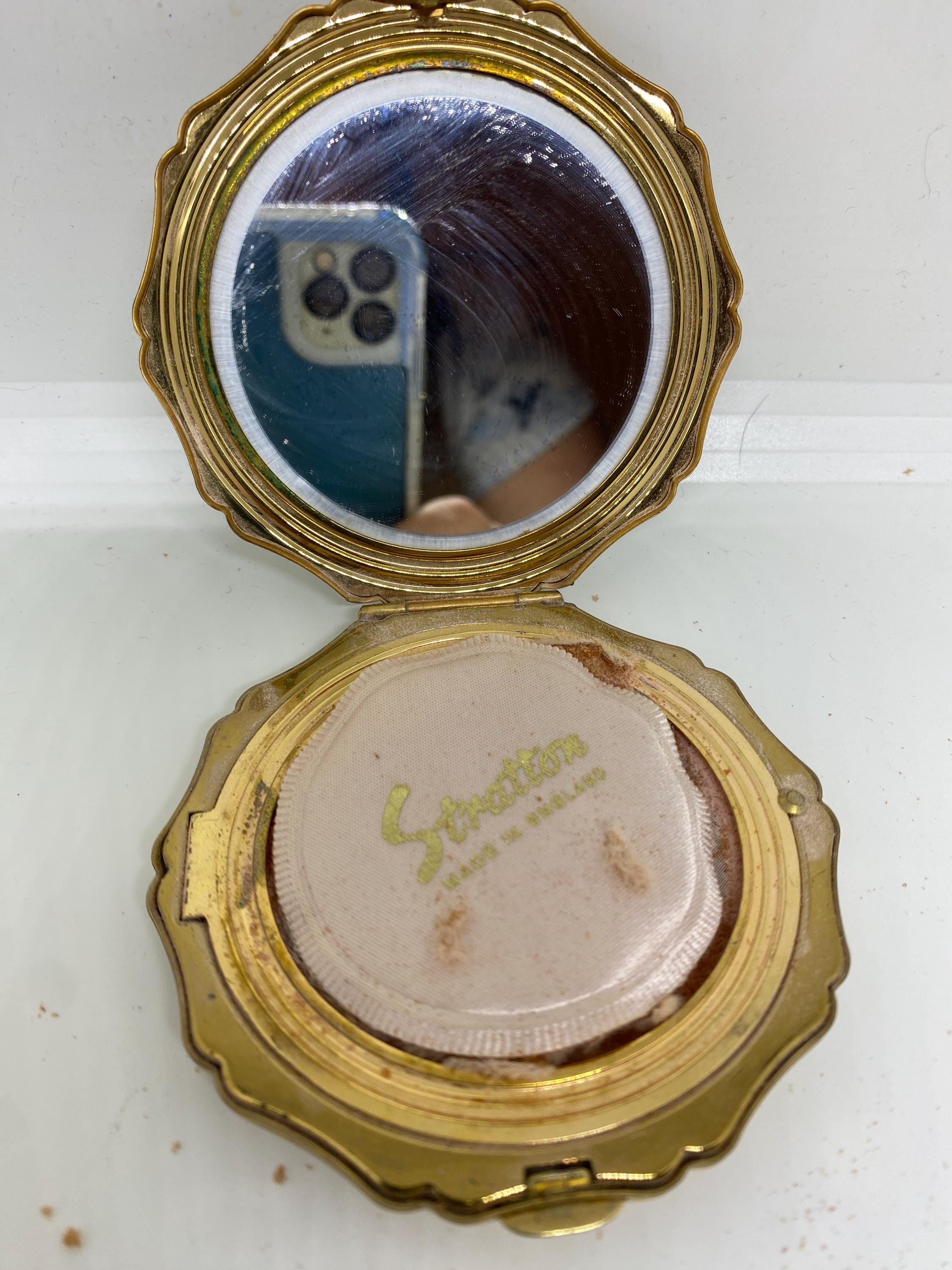 STRATTON ENGLAND タイピン Stratton England Vintage Compact - Etsy