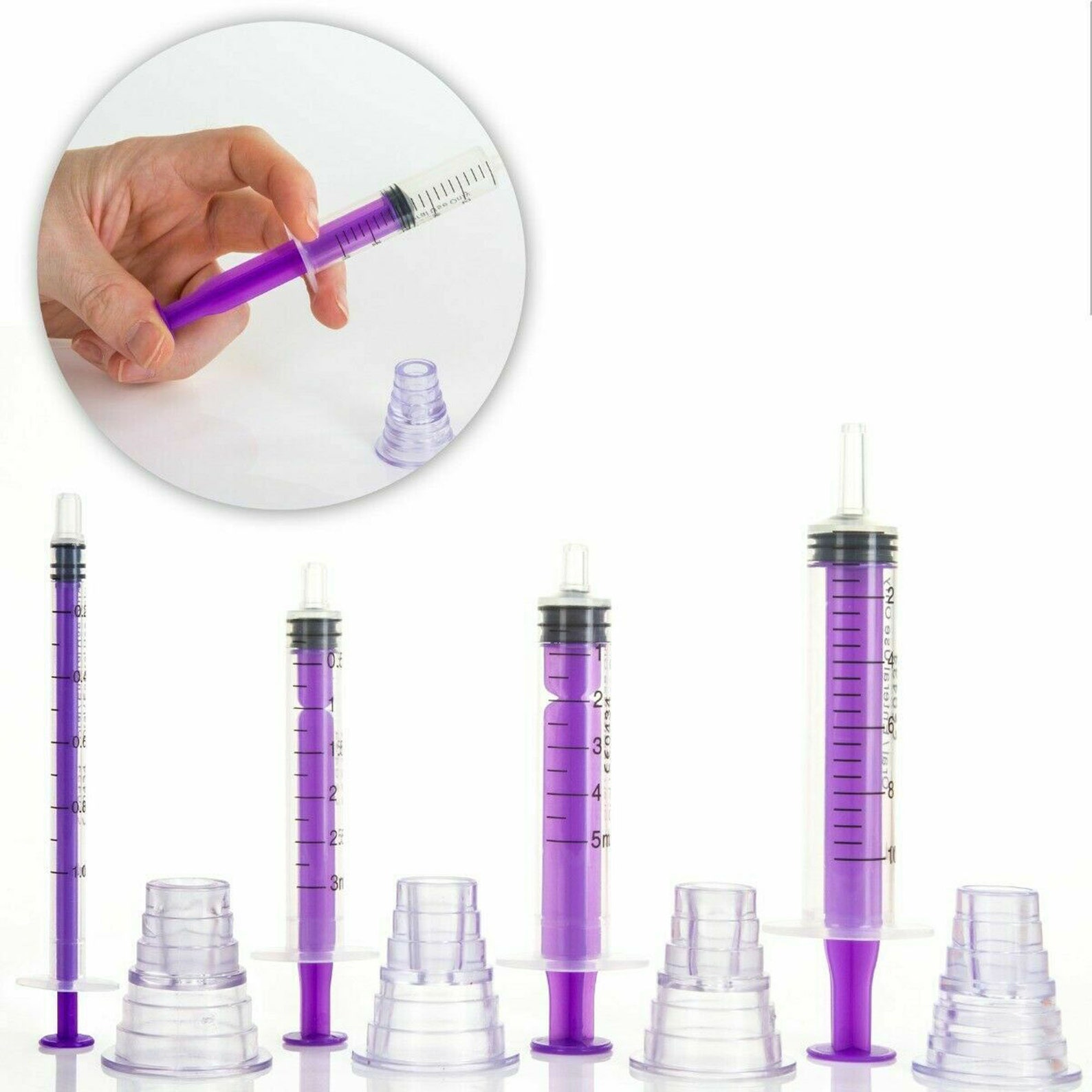 Oral Medicine Fluids Syringes With Bottle Plunger Baby Etsy