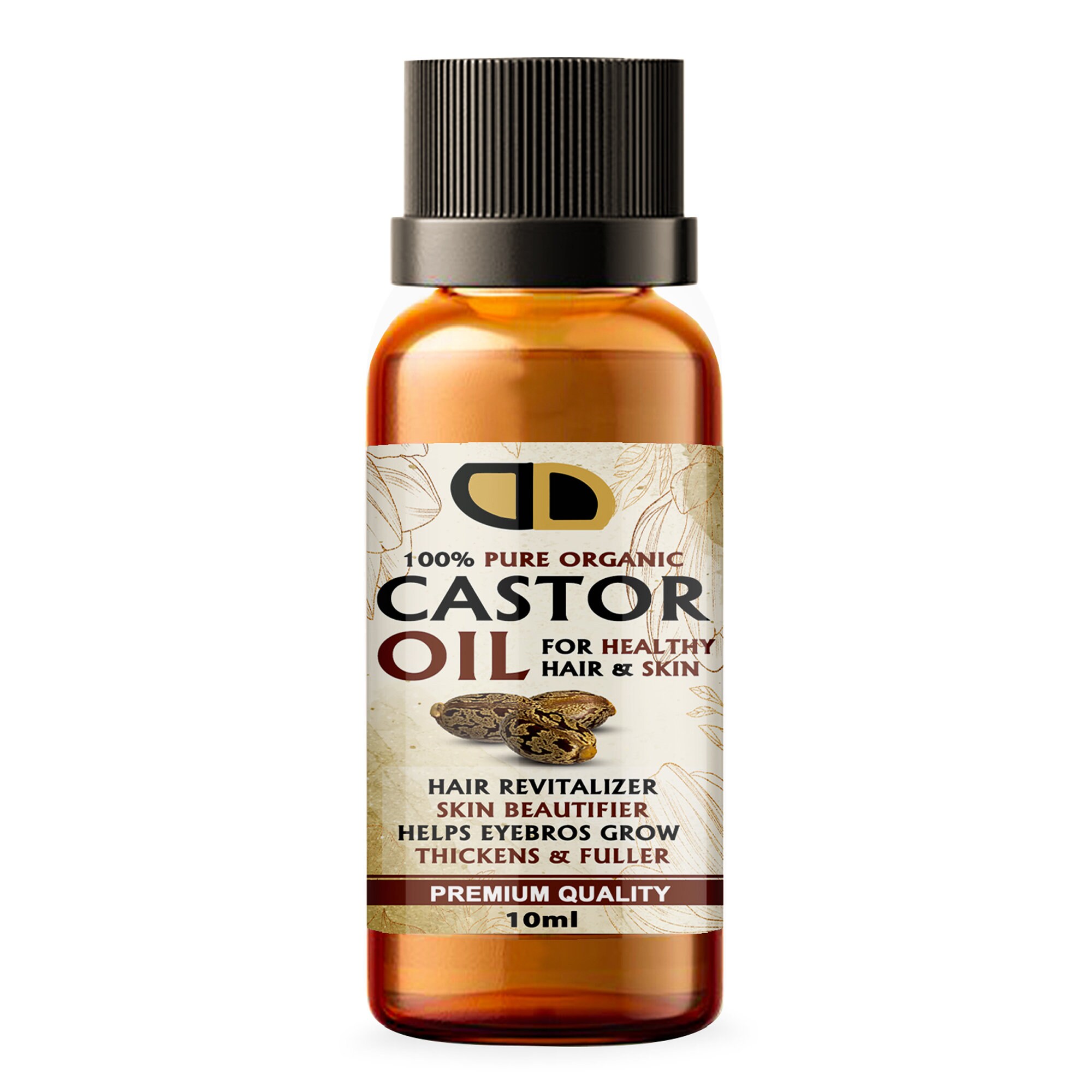 Premium Quality Castor Oil 100 Organic Skin Growth Oil 10ml Etsy
