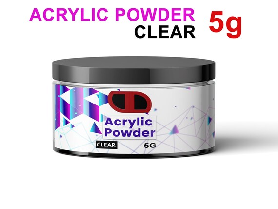 Elite Design Nail Powder - Clear - wide 7