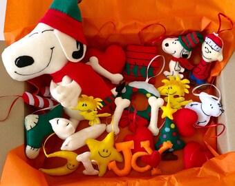 スヌーピー風クリスマスツリートッパー、クリスマスフェルト