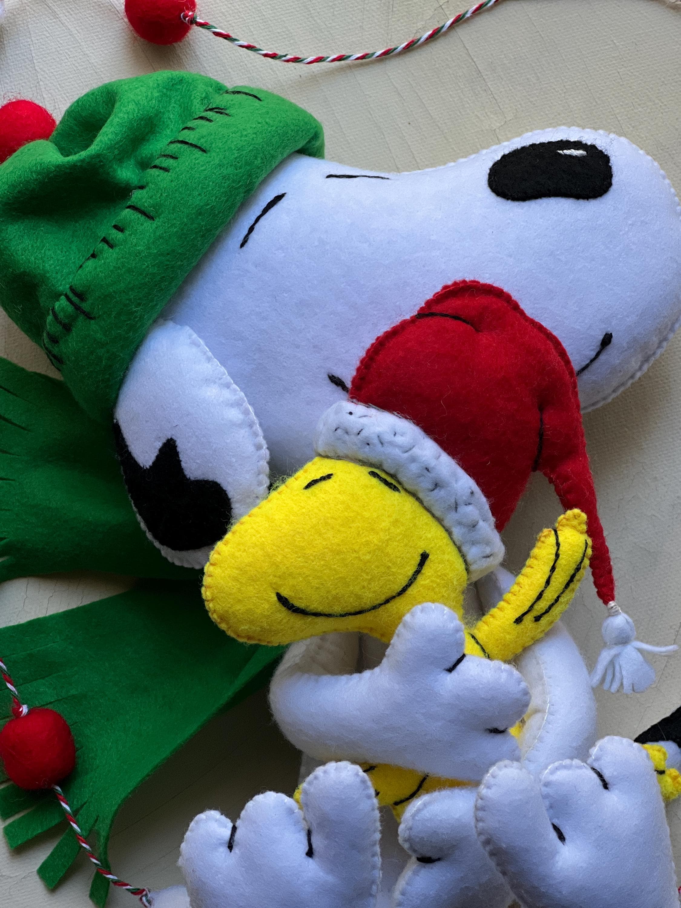 Snoopy Inspired Tree Topper, Christmas Tree Topper, Cartoons Christmas ...
