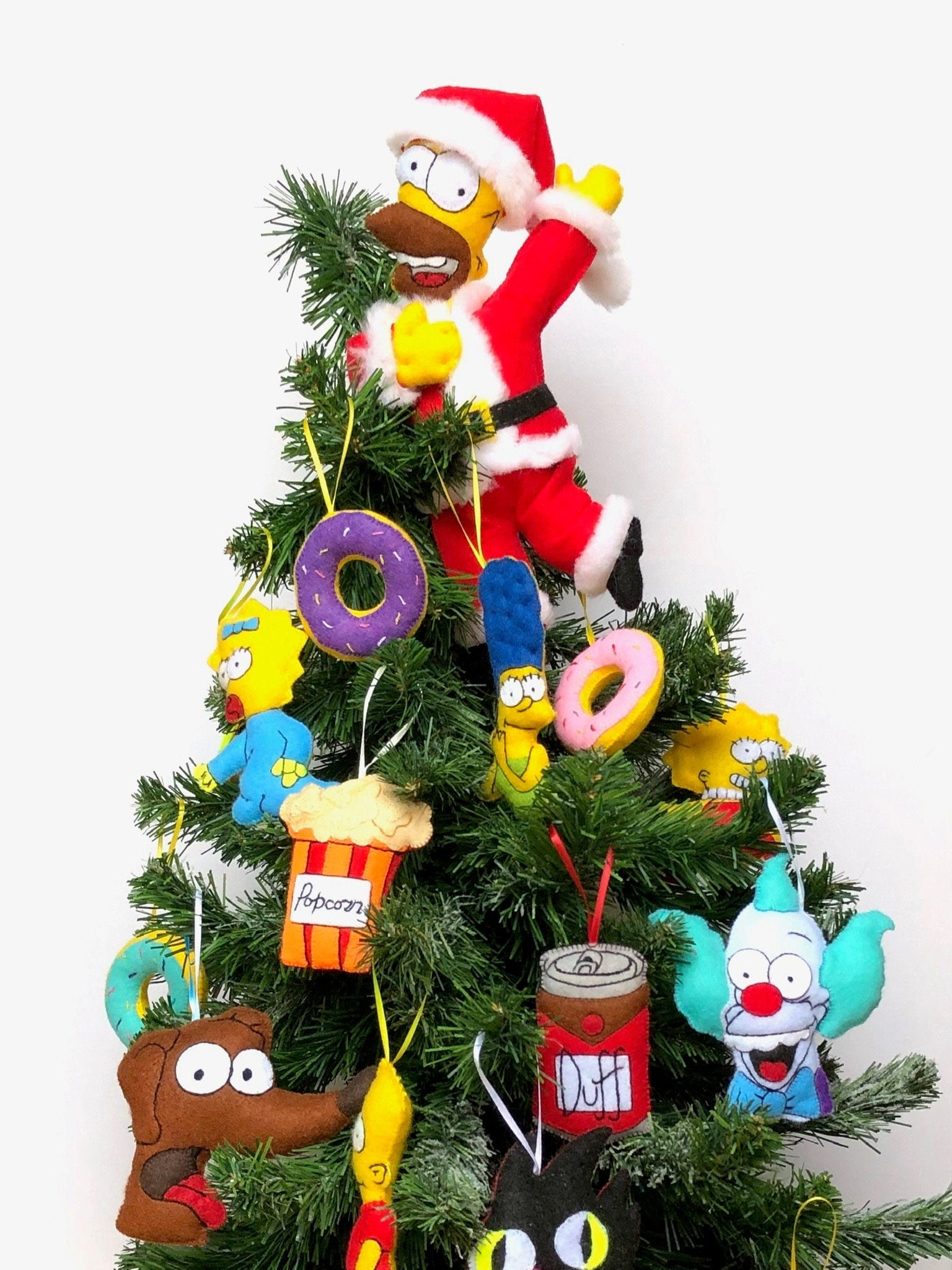 ザ・シンプソンズ クリスマスツリー フィギュア付き ザ・シンプソンズ