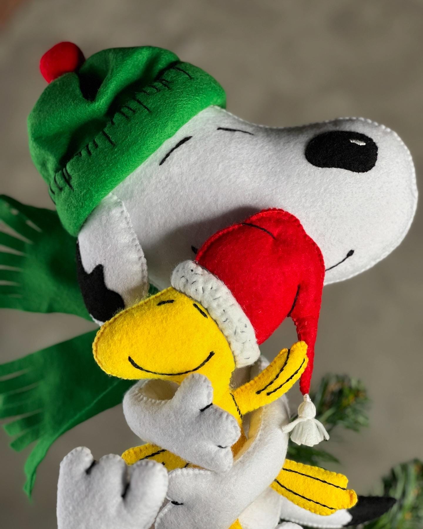 Snoopy Inspired Tree Topper, Christmas Tree Topper, Cartoons Christmas ...