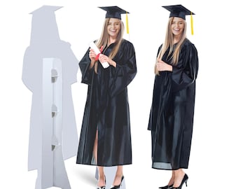 Custom Graduation Cardboard Cutout, Life Size Photo Prop, High Resolution Printing